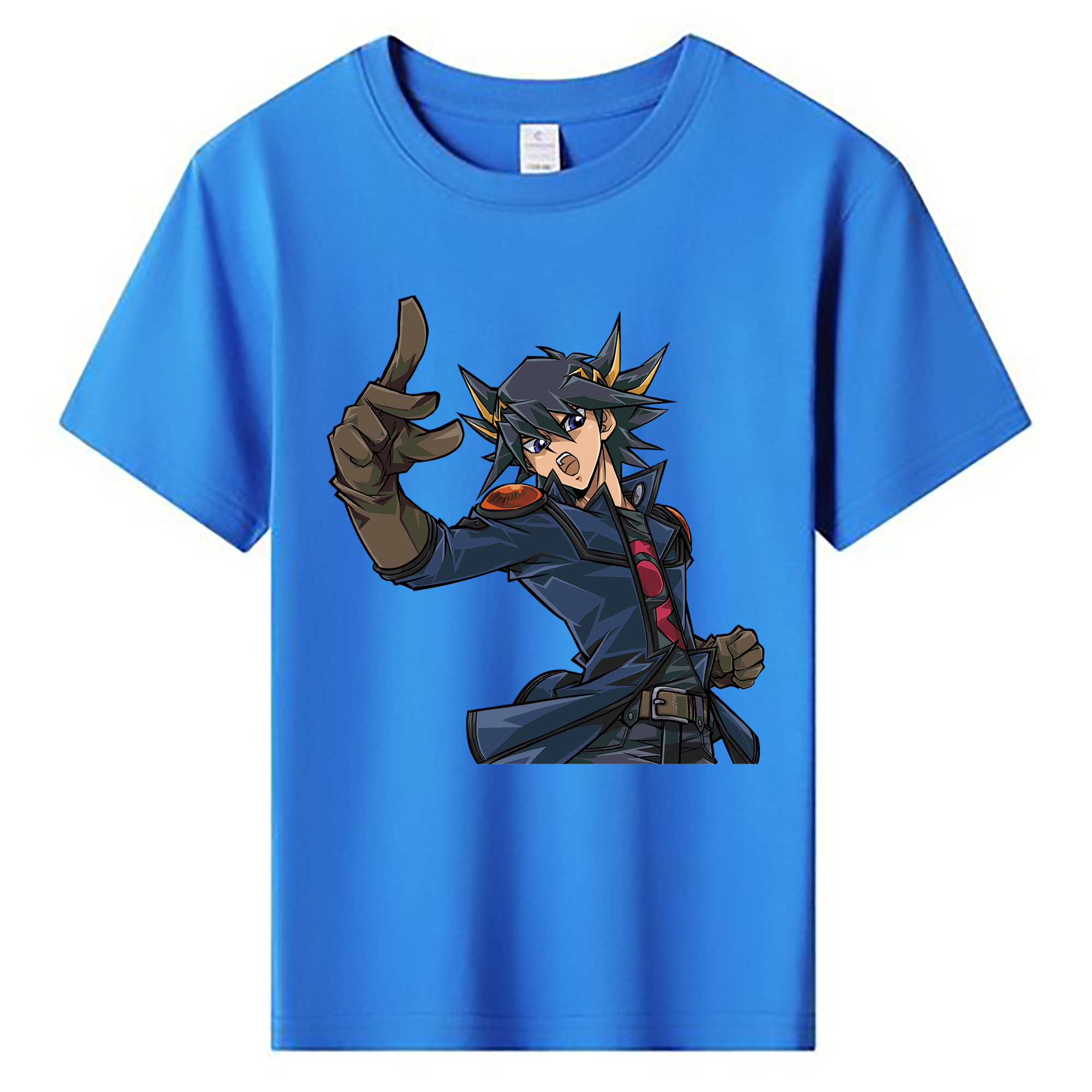 （画像用） 遊☆戯☆王 Yu-Gi-Oh! 綿100％キッズTシャツ（フロントプリント）